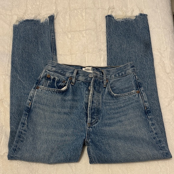 Agolde Riley Crop Jeans - Picture 2 of 5